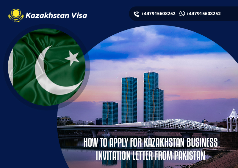 Business Invitation Letter for Kazakhstan from Pakistan