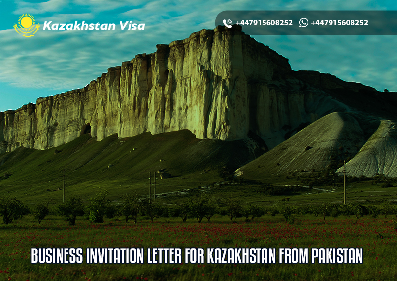 Business Invitation Letter for Kazakhstan from Pakistan